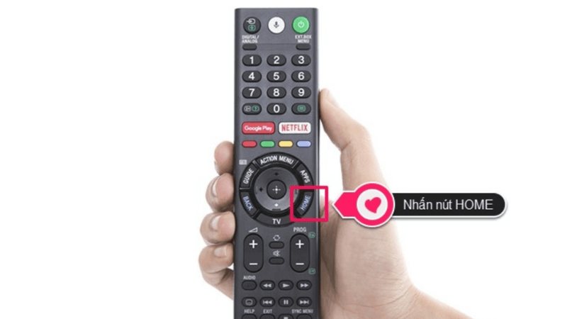 phản chiếu màn hình iphone lên tivi bằng điều khiển