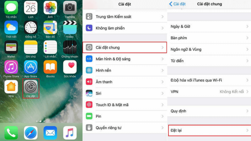 reset iphone