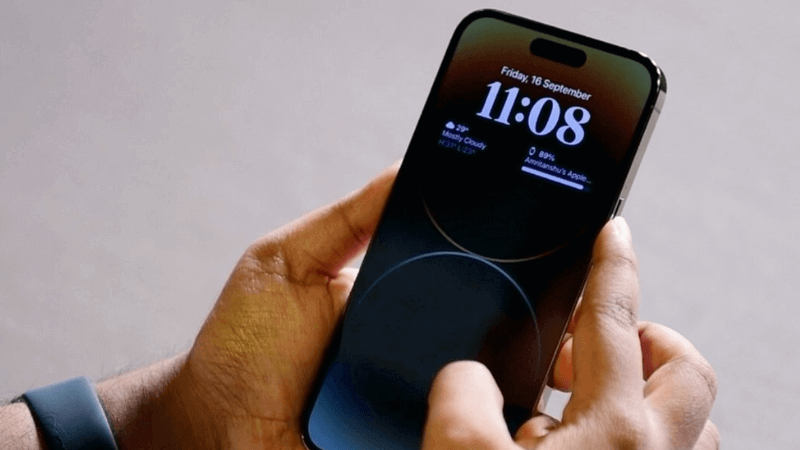 sử dụng nút cứng vật lý