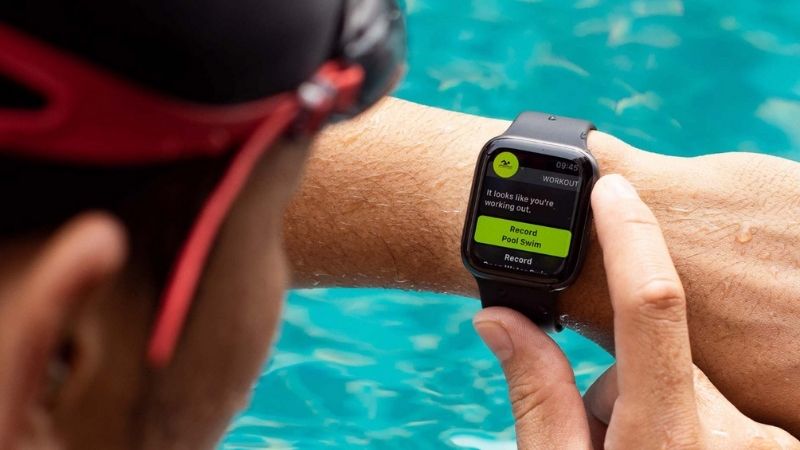 sử dụng ứng dụng tập luyện trên apple watch