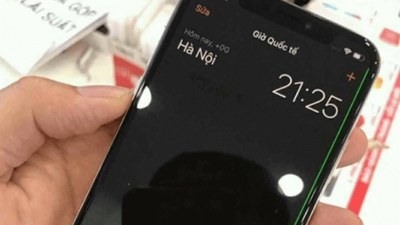 sửa iphone bị sọc màn hình bao nhiêu tiền