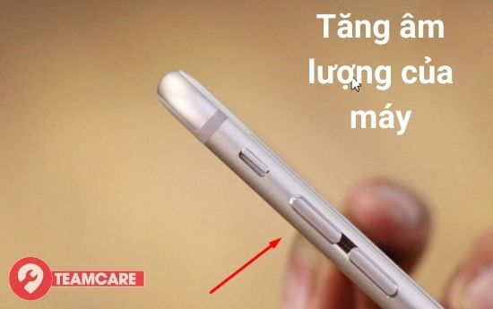 Tăng âm lượng điện thoại kiểm tra loa