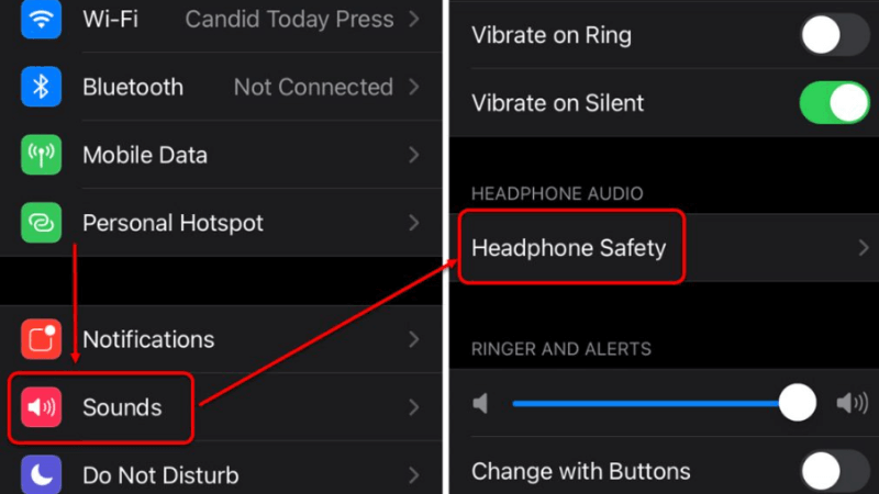 tắt headphone notifications