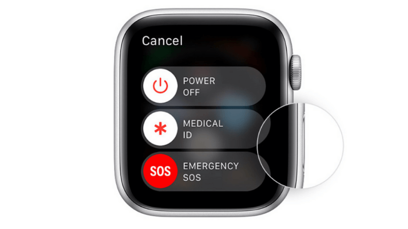 tắt nguồn apple watch