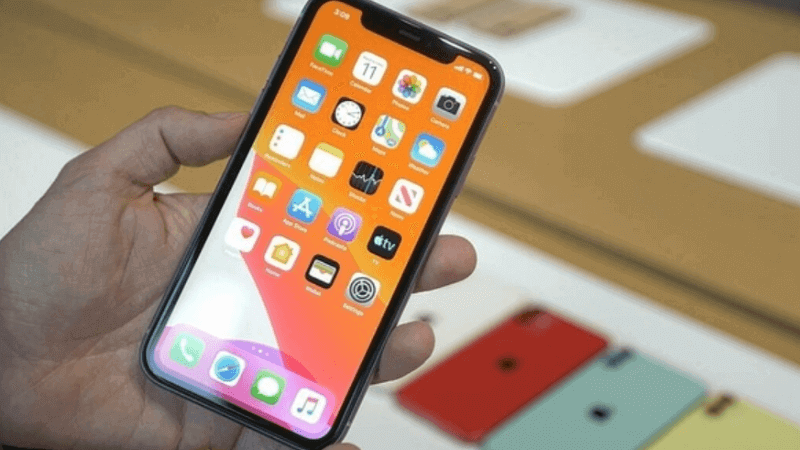 tắt nguồn iphone 11 bị treo