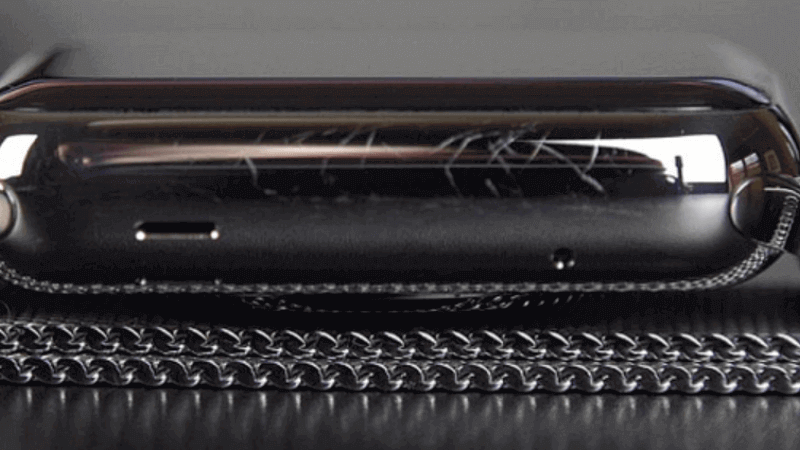 cách bảo quản apple watch tróc sơn