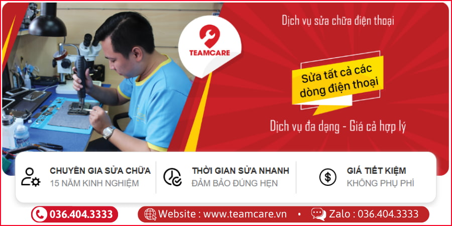 thông tin liên hệ sửa chữa