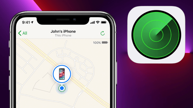 tìm iphone bằng thiết bị khác