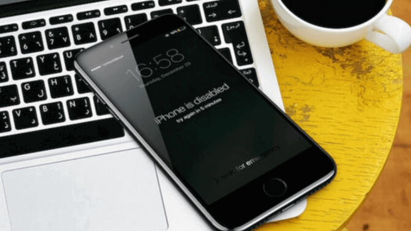 tình trạng iphone bị vô hiệu hóa