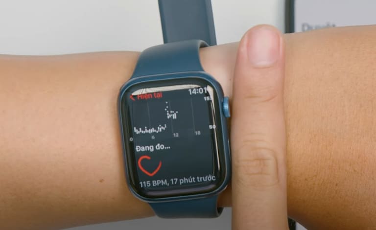 apple watch không đo được nhịp tim cần sửa gấp