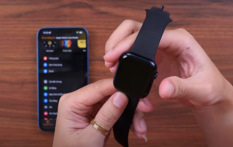 sửa nút nguồn apple watch series 7 không nhận