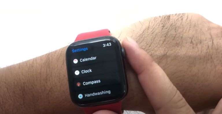 sửa nút xoay apple watch series 6 bị kẹo nhẹ