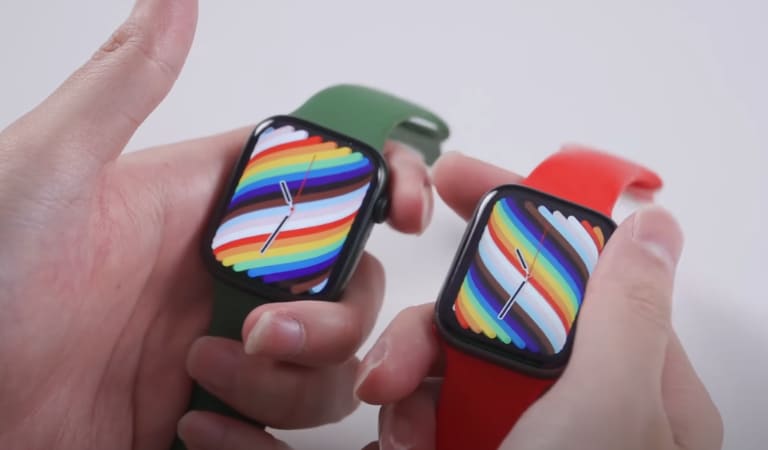 sửa nút xoay apple watch series 7 bị lag