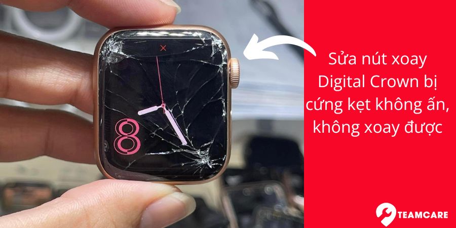 sửa nút xoay apple watch