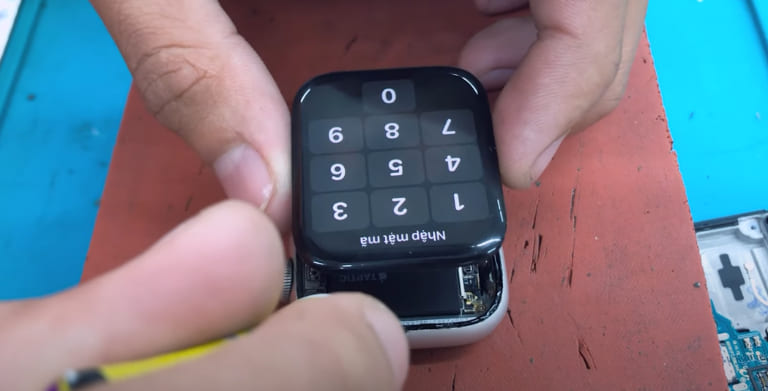 thay kính apple watch series 5 ép kính zin lấy ngay