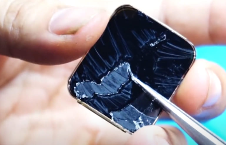 thay kính apple watch ép kính zin không bong