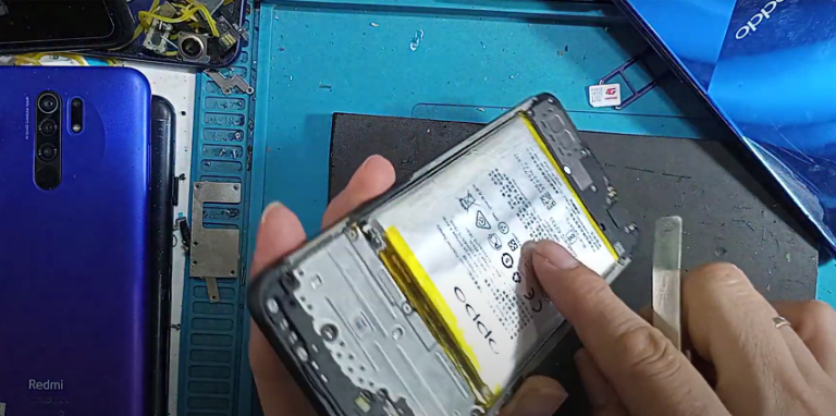 thay pin oppo a3s giá rẻ chất lượng