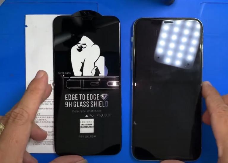 Thông số kính cường lực iPhone x