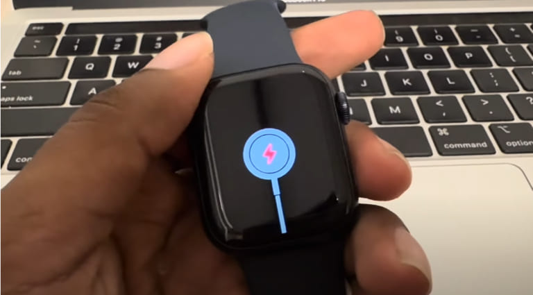 apple watch bị chai pin do sạc qua đêm