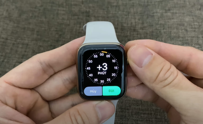 cách chỉnh thời gian trên Apple Watch nhanh chóng