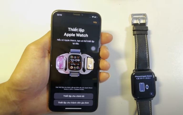 cách đồng bộ hóa Apple Watch với iPhone nhanh chóng