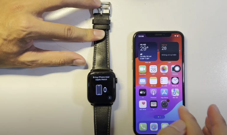 cách đồng bộ hóa Apple Watch với iPhone chi tiết