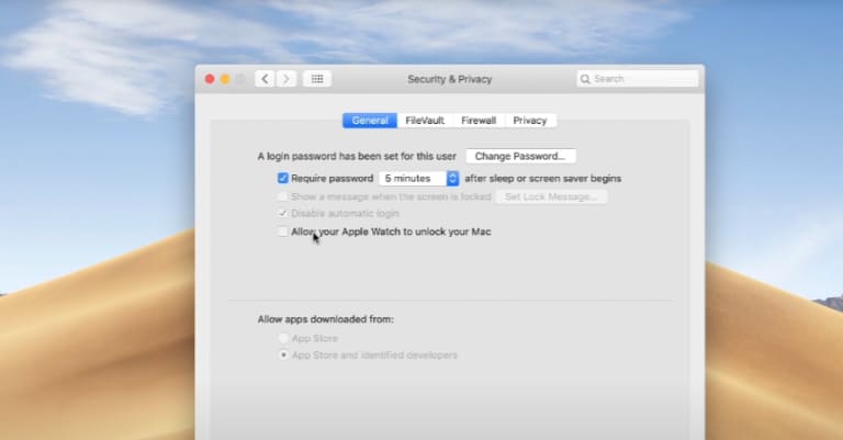 cách mở khóa macbook bằng apple watch nhanh chóng