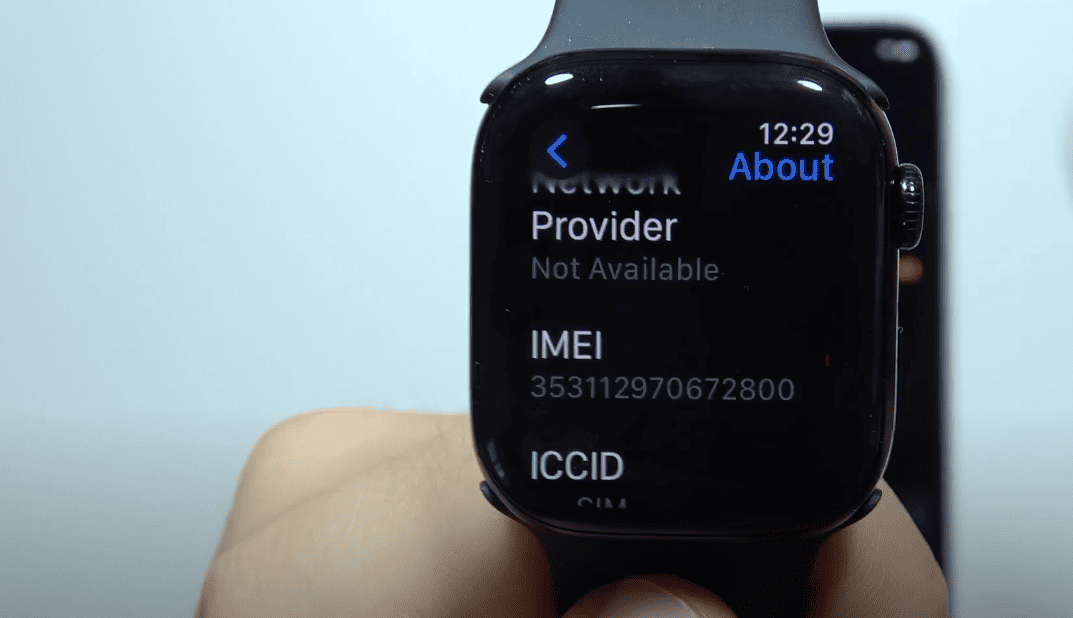 check imei Apple Watch nhanh chóng