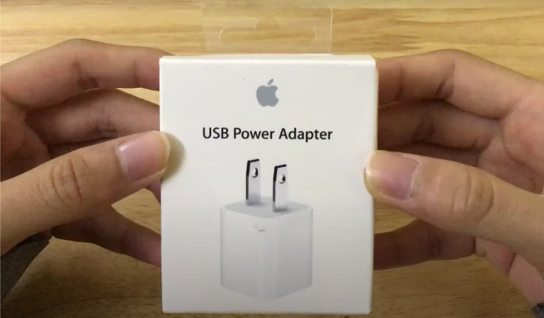 củ sạc iphone 5w 1a chính hãng
