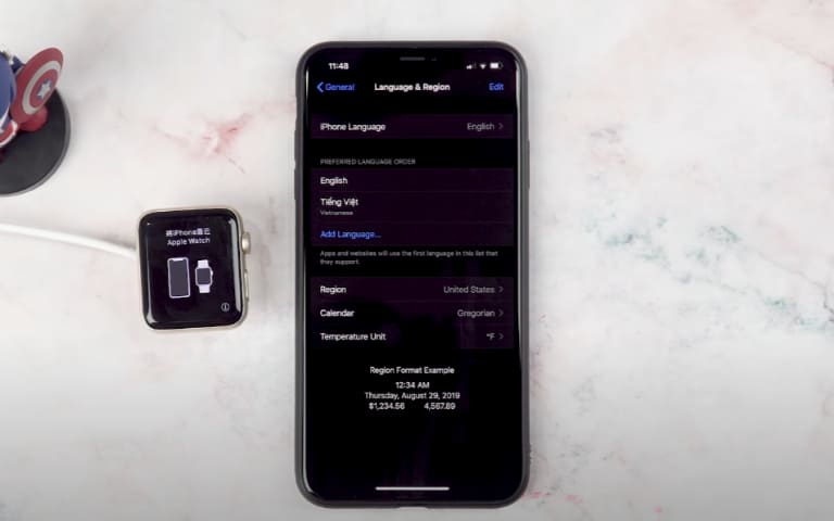 iphone không kết nối được với apple watch cài đặt lại thiết bị