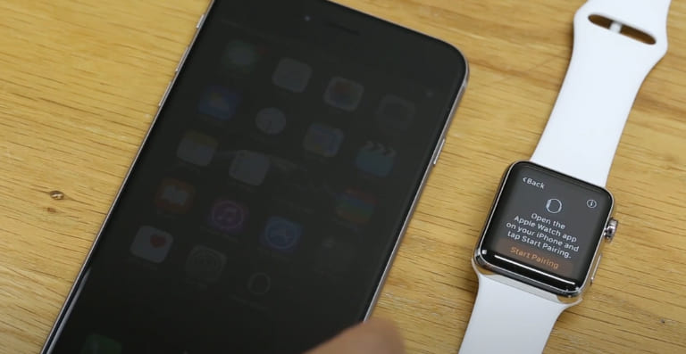khoảng cách kết nối apple watch với iphone qua wifi