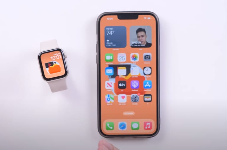 khoảng cách kết nối apple watch với iphone tối ưu