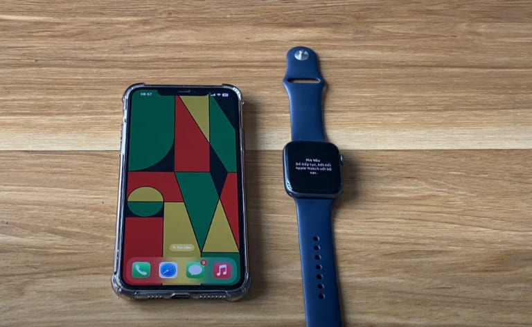 khoảng cách kết nối apple watch với iphone bluetooth 5.3
