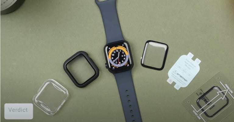 xước màn hình apple watch không dùng ốp