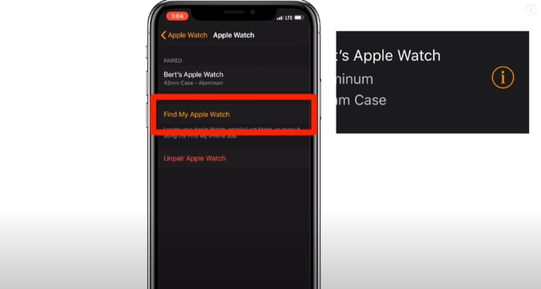 cách tìm apple watch khi hết pin hiệu quả
