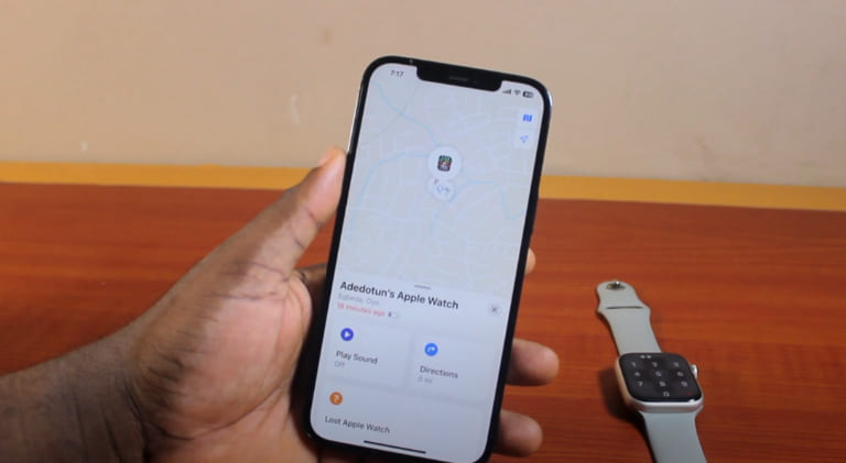 cách tìm apple watch khi hết pin đơn giản