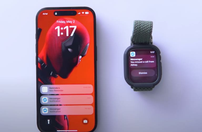 cách trả lời messenger trên apple watch đơn giản