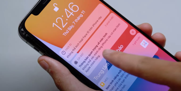 sửa iphone 12 loa nhỏ mất âm thanh