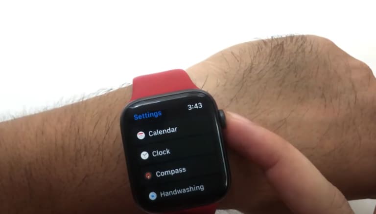 sửa nút xoay crown apple watch không nhạy