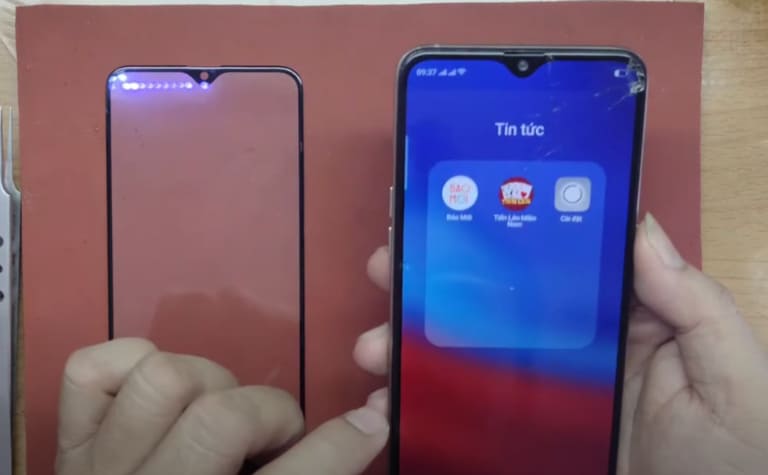 thay mặt kính oppo giá rẻ chất lượng