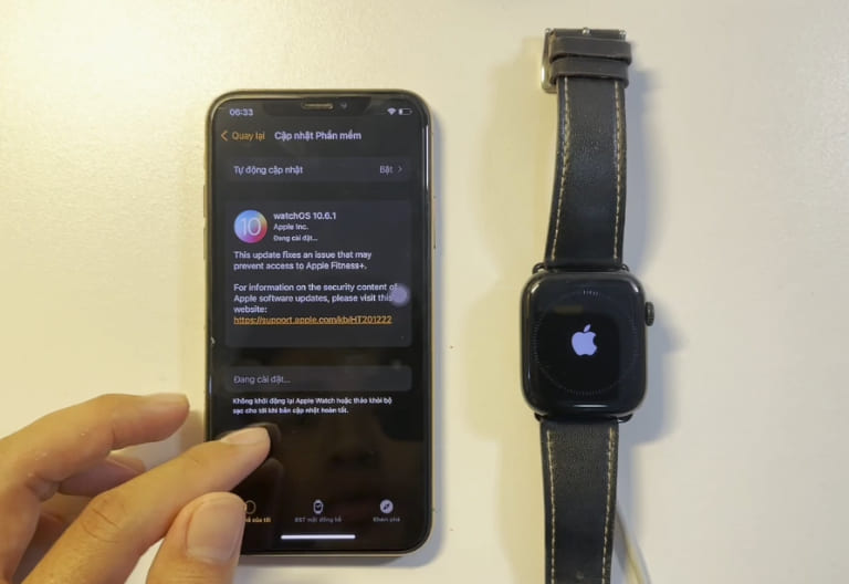 không cập nhật được apple watch nguyên nhân