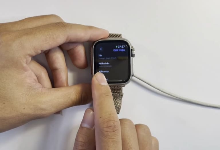 không cập nhật được apple watch bị lỗi phần mềm